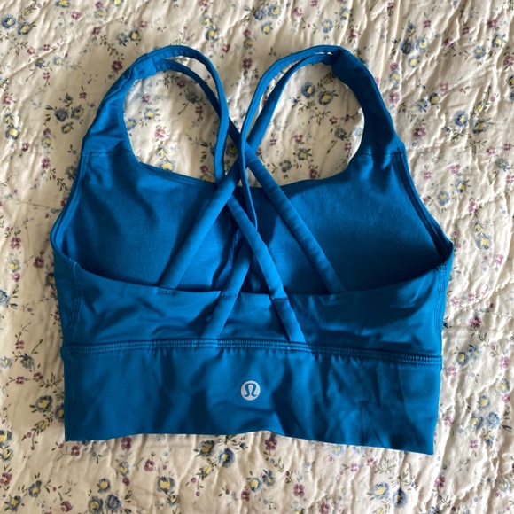 lululemon Energy Longline Bra Medium Support, B–D Cups, Size 2 - Picture 3 of 7